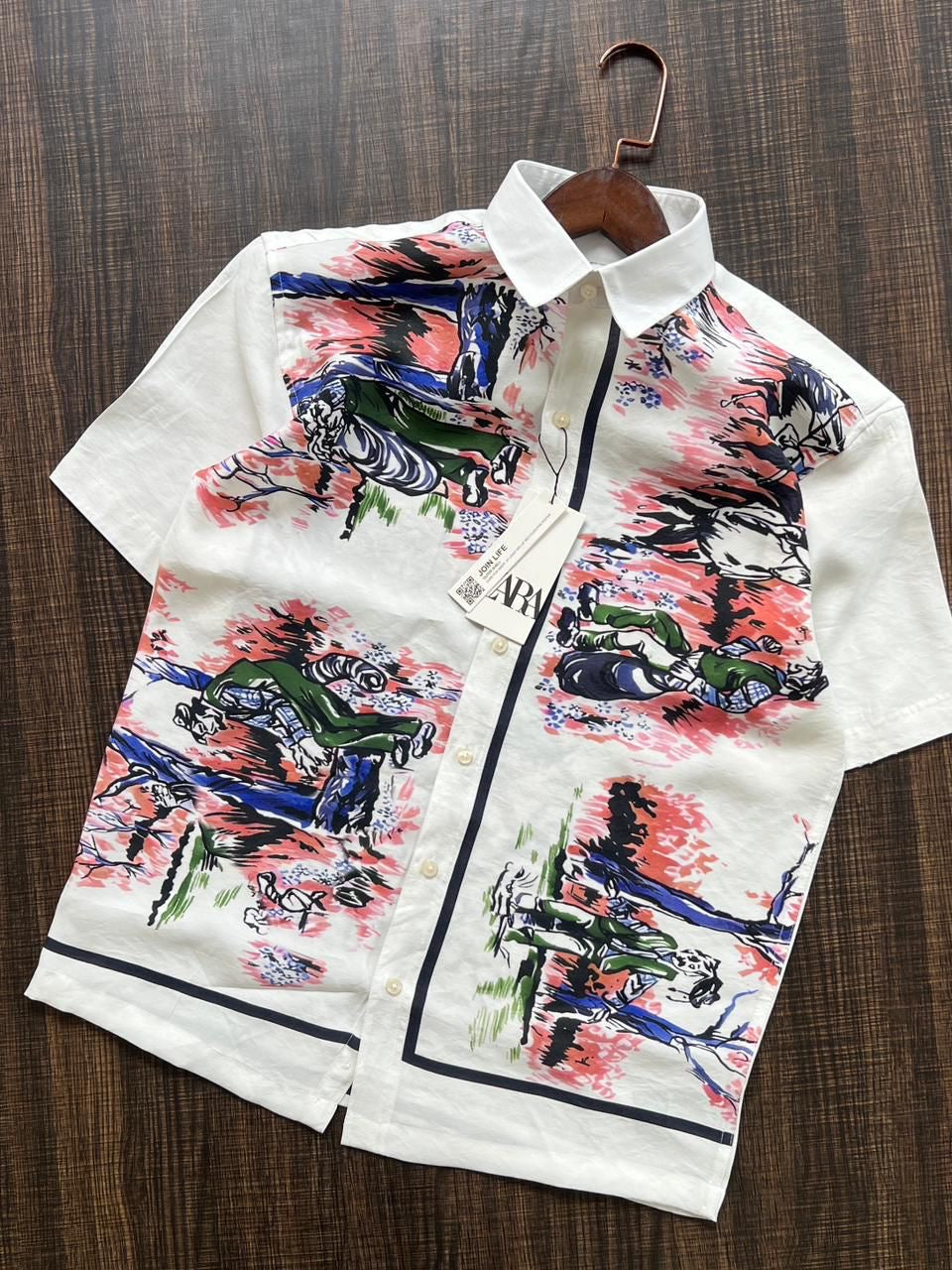 ￼ printed shirt
