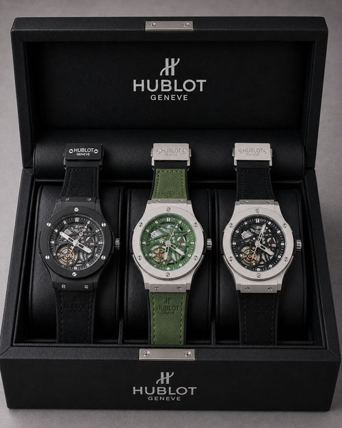brand lether strap watch