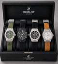 brand lether strap watch
